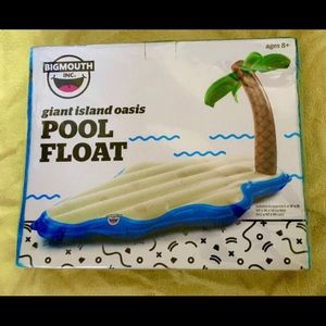 Island Pool Float ( Big Size) with 🏝 Palm …